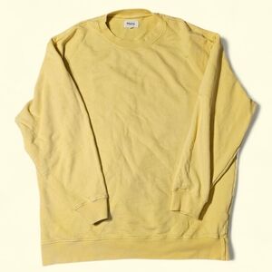 MATE the Label Yellow Crewneck Sweatshirt